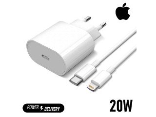 Chargeur iPhone type c 20 W iPhone X max / 11 /11pro /12/ 12pro hight quality